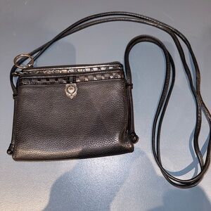 Vintage Brighton Leather Crossbody Purse